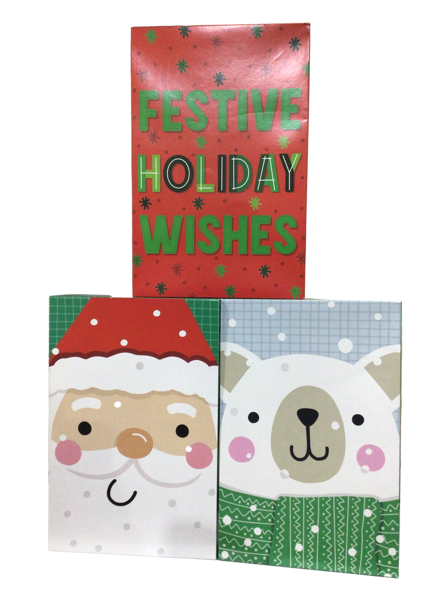 Caja de Regalo mediana 36x24x4.6 Navideña