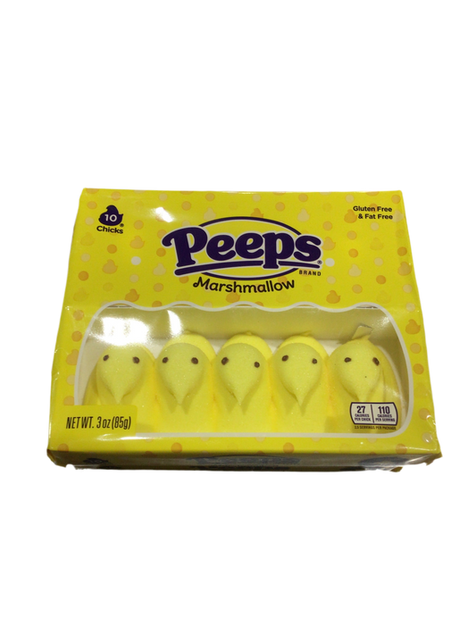 Peeps Marshmallow Yellow Chicks 85gr