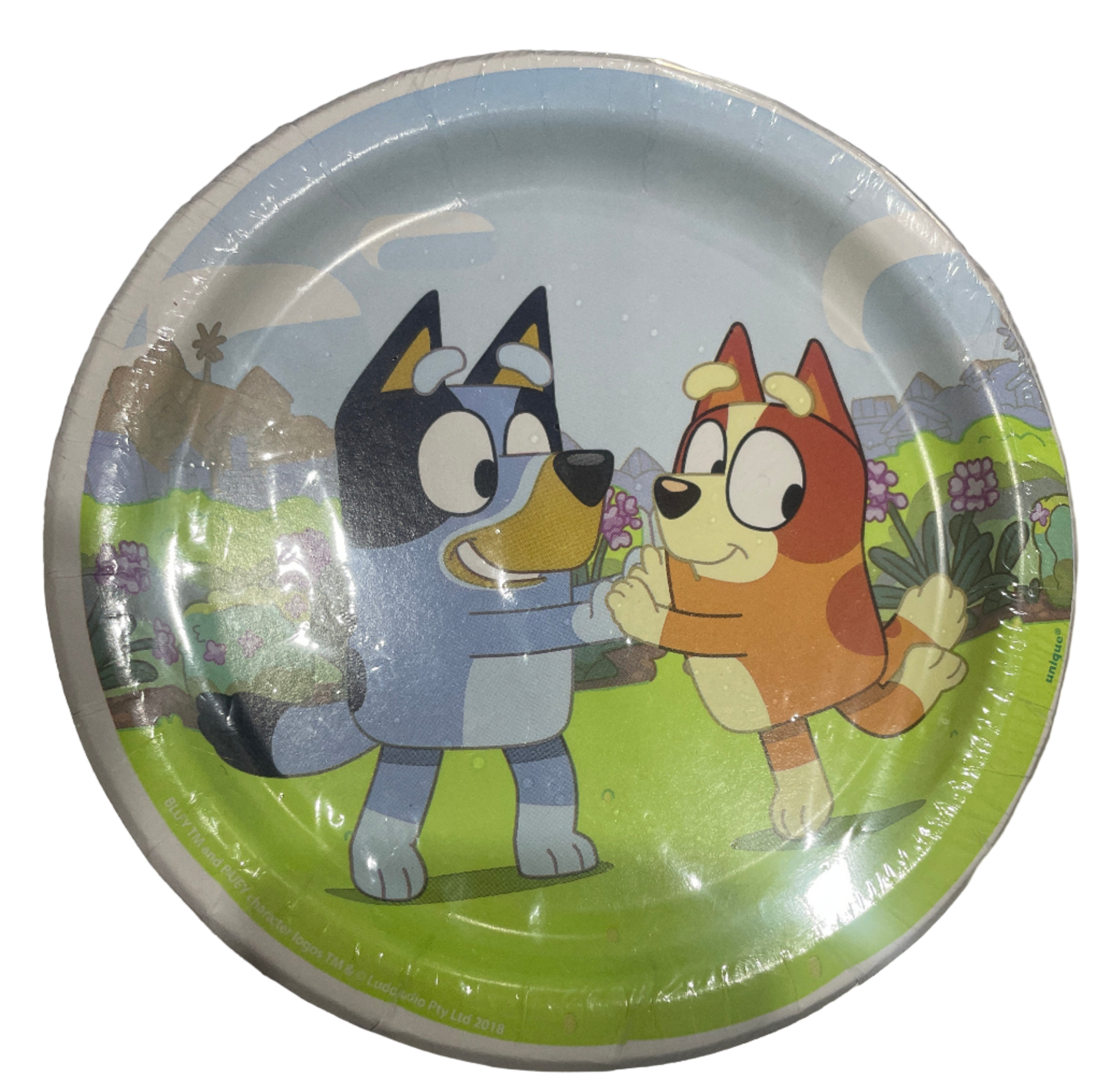 Bluey Platos Desechables Pasteleros 8pzs