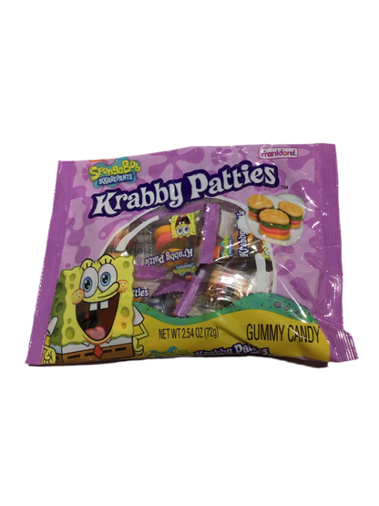 Krabby Patties Gummy Candy 72gr