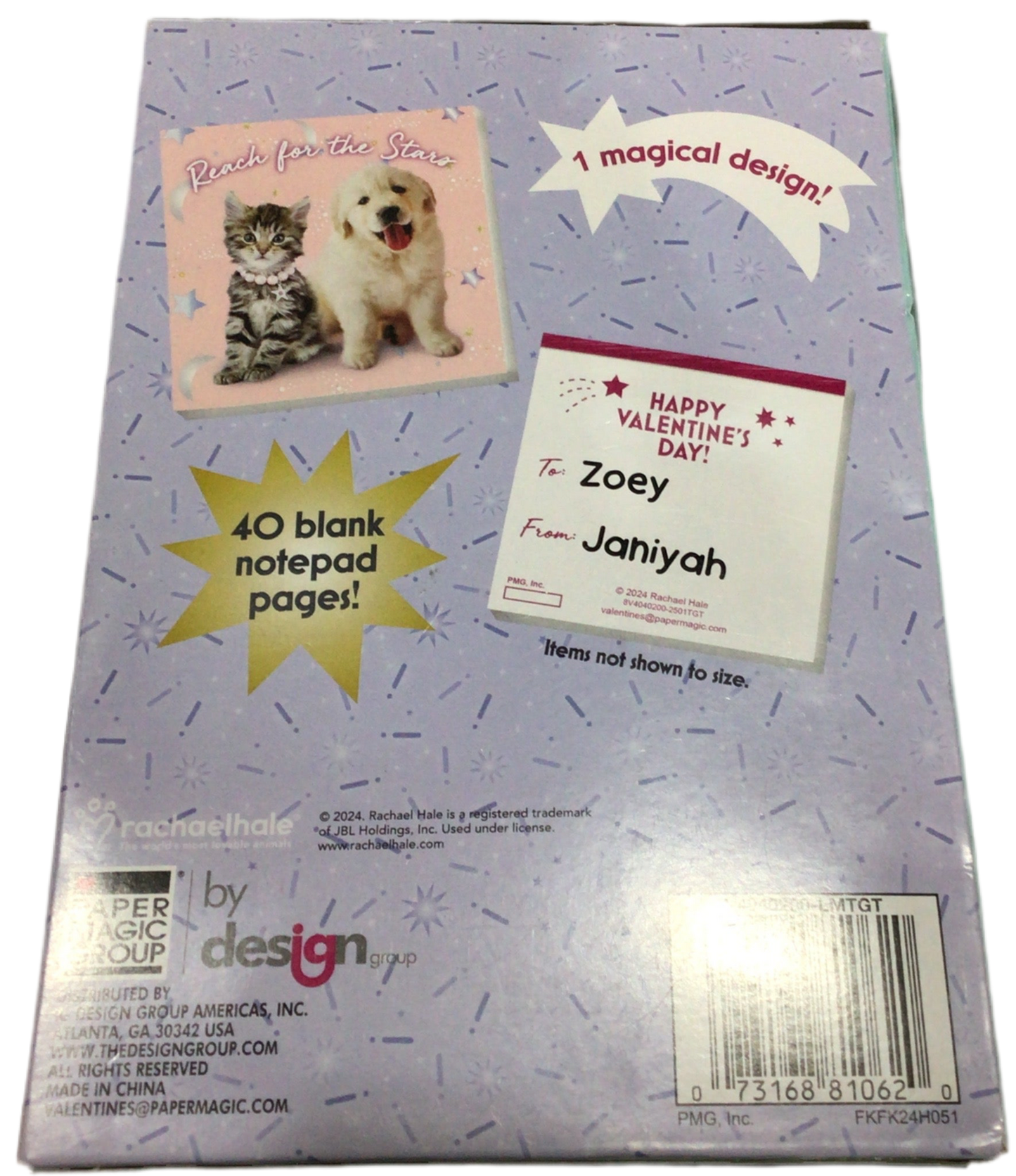 Notes valentine’s perritos