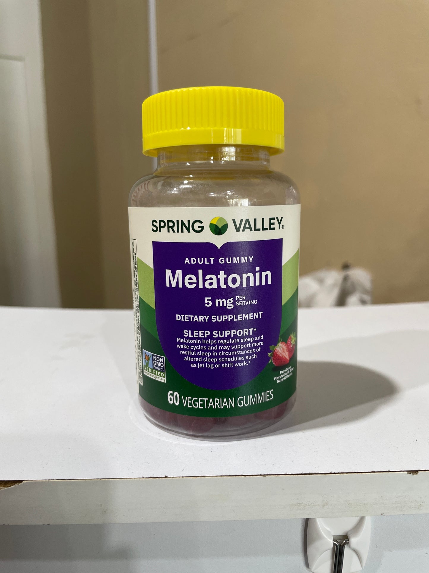 Spring Valley Melatonina 5mg 60gummies
