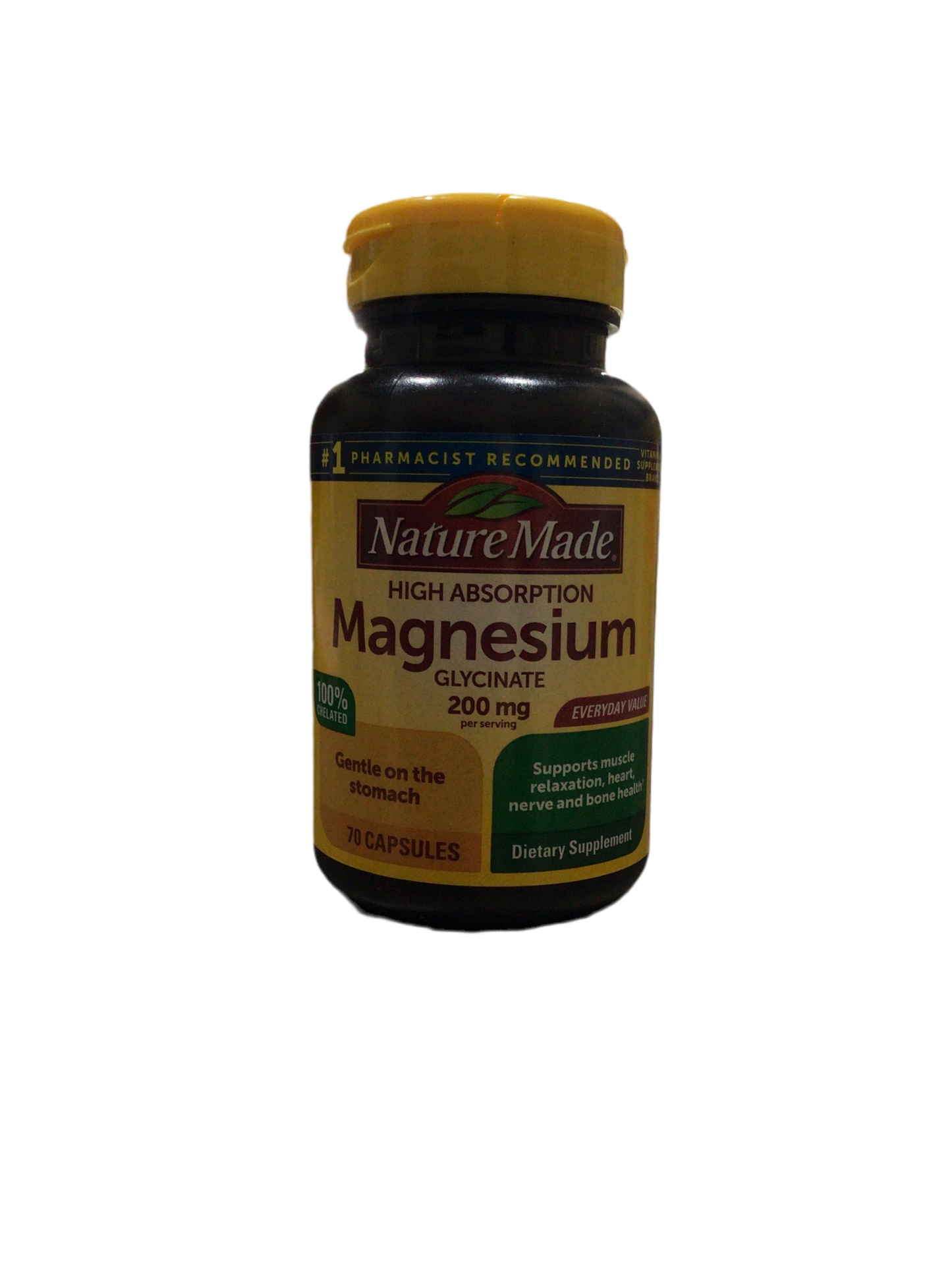 Nature Made Magnesio 200mg 70cap