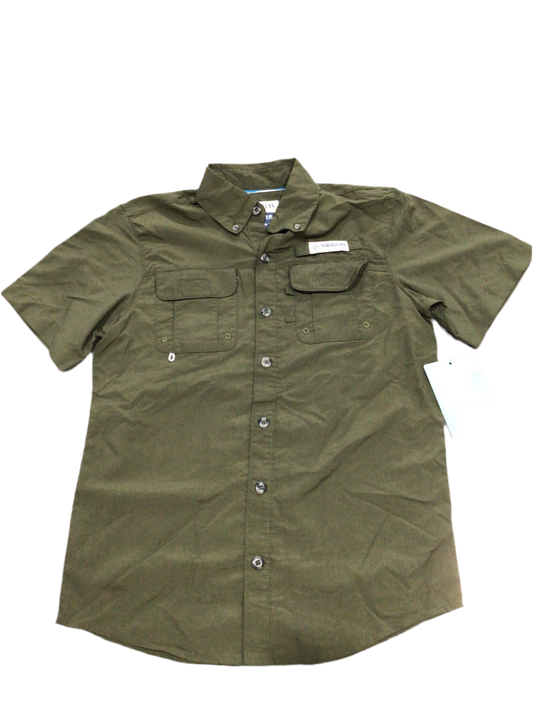 Camisa Magellan Verde militar Talla S 8 años