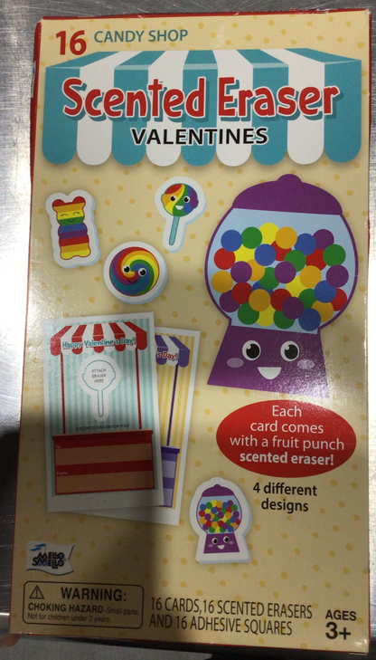 Stickers Valentines Candy Shop borradores