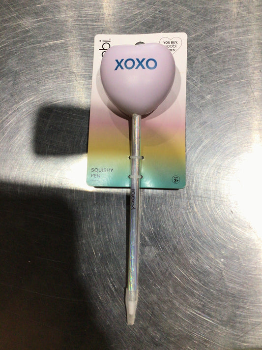 Squishy pen XOXO corazon