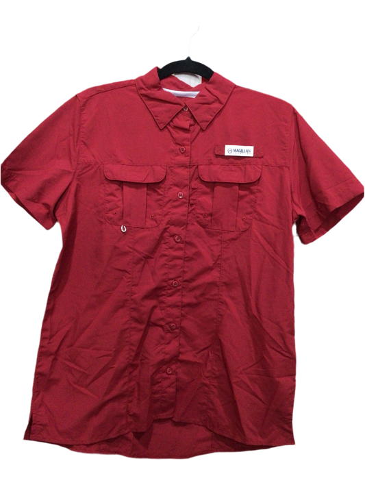 Camisa Magellan Dama Vino Talla S