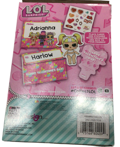 Stickers Valentine’s LoL caja