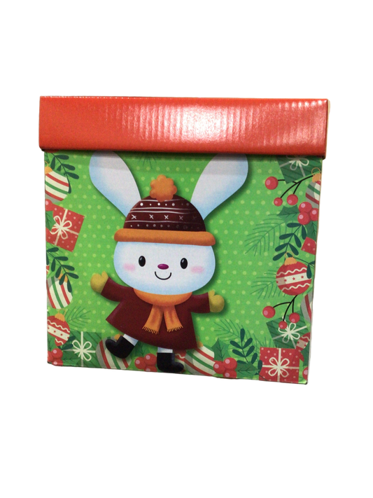 Caja de Regalo 22x22 Navideña