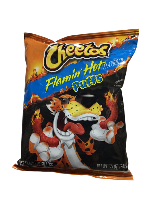 Mini Cheetos Puffs Flamin Hot 24gr