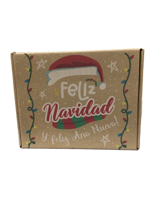 Caja para Desayuno 20x20x8 Navideña