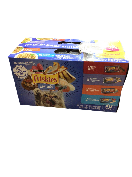 Friskies shreds 40 latas