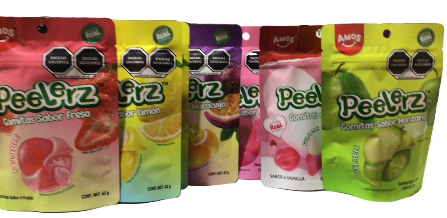 Peelerz Gomitas 62g varios sabores