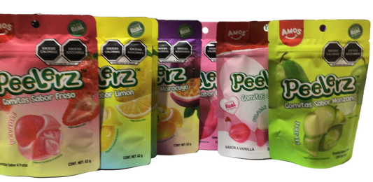 Peelerz Gomitas 62g varios sabores