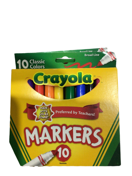 Crayola markers 10