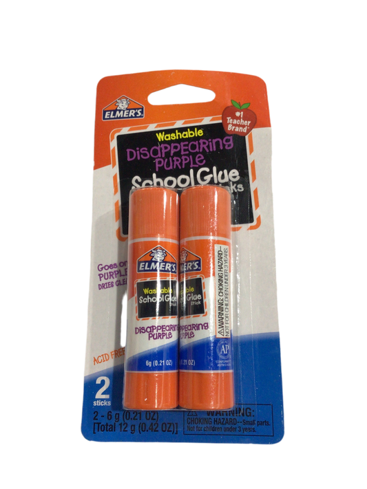 Pegamento en barra elmer’s 2pack 12g