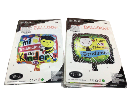 Globo Graduación 18”