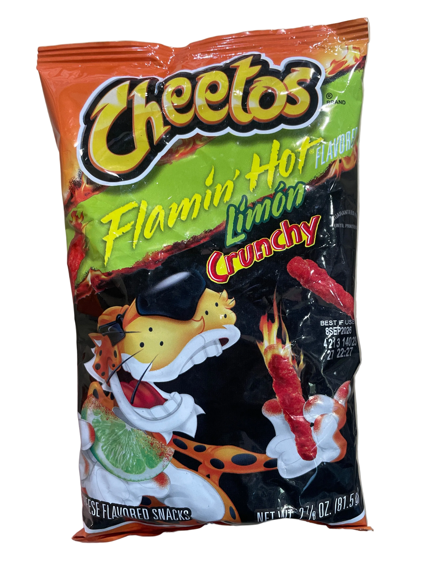 Cheetos Flamin Hot Limon Crunchy 81g