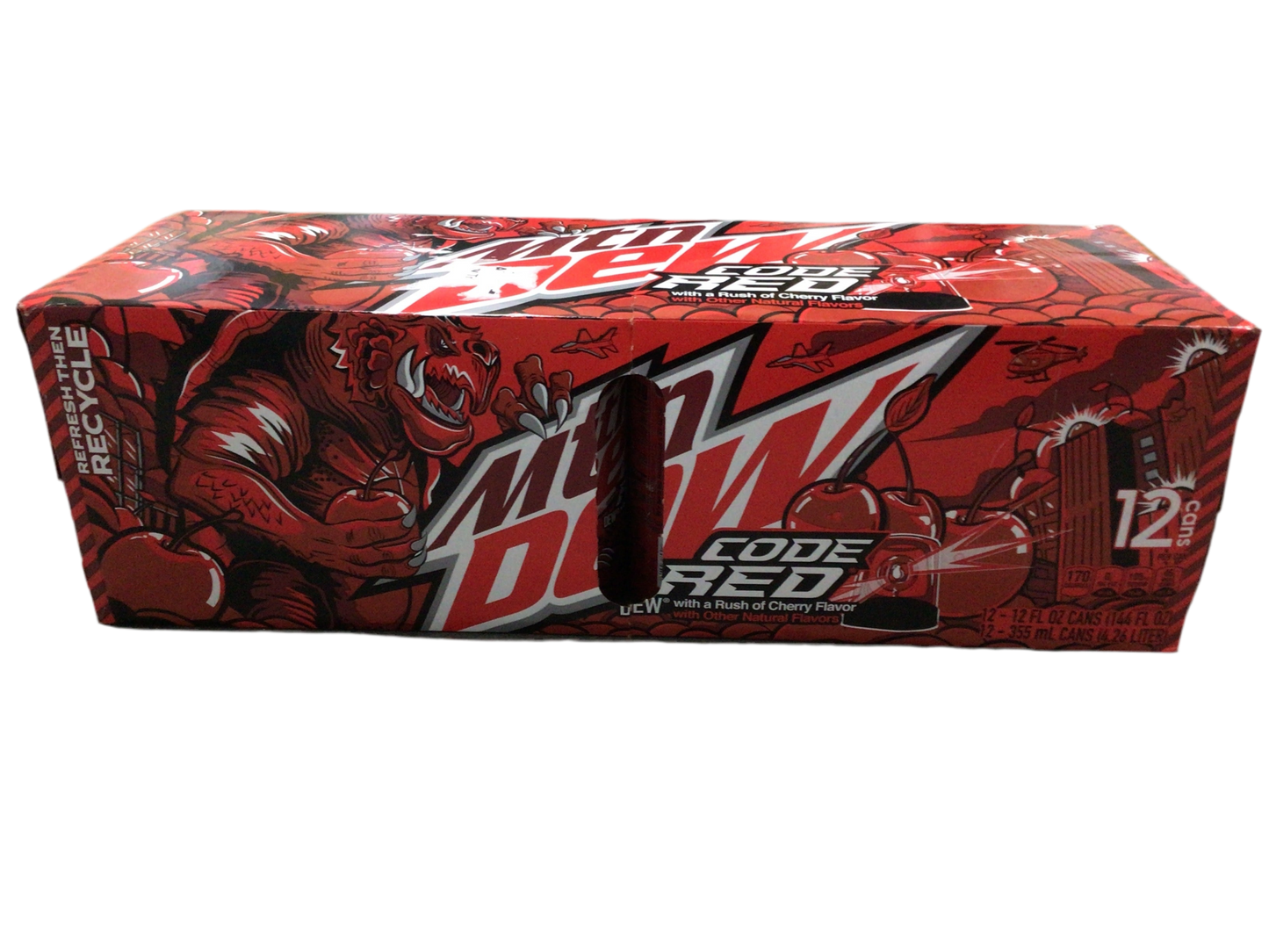 Mtn Dew Code Red 12pack