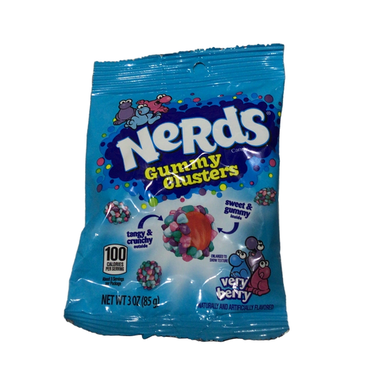 Nerds Gummy Clusters Very Berry 85gr