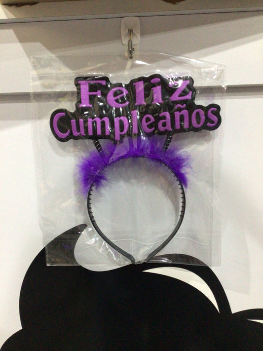 Diademas Feliz cumpleaños