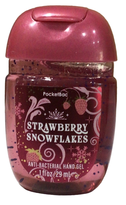 Anti-bacterial Gel Strawberry Snowflakes 29ml