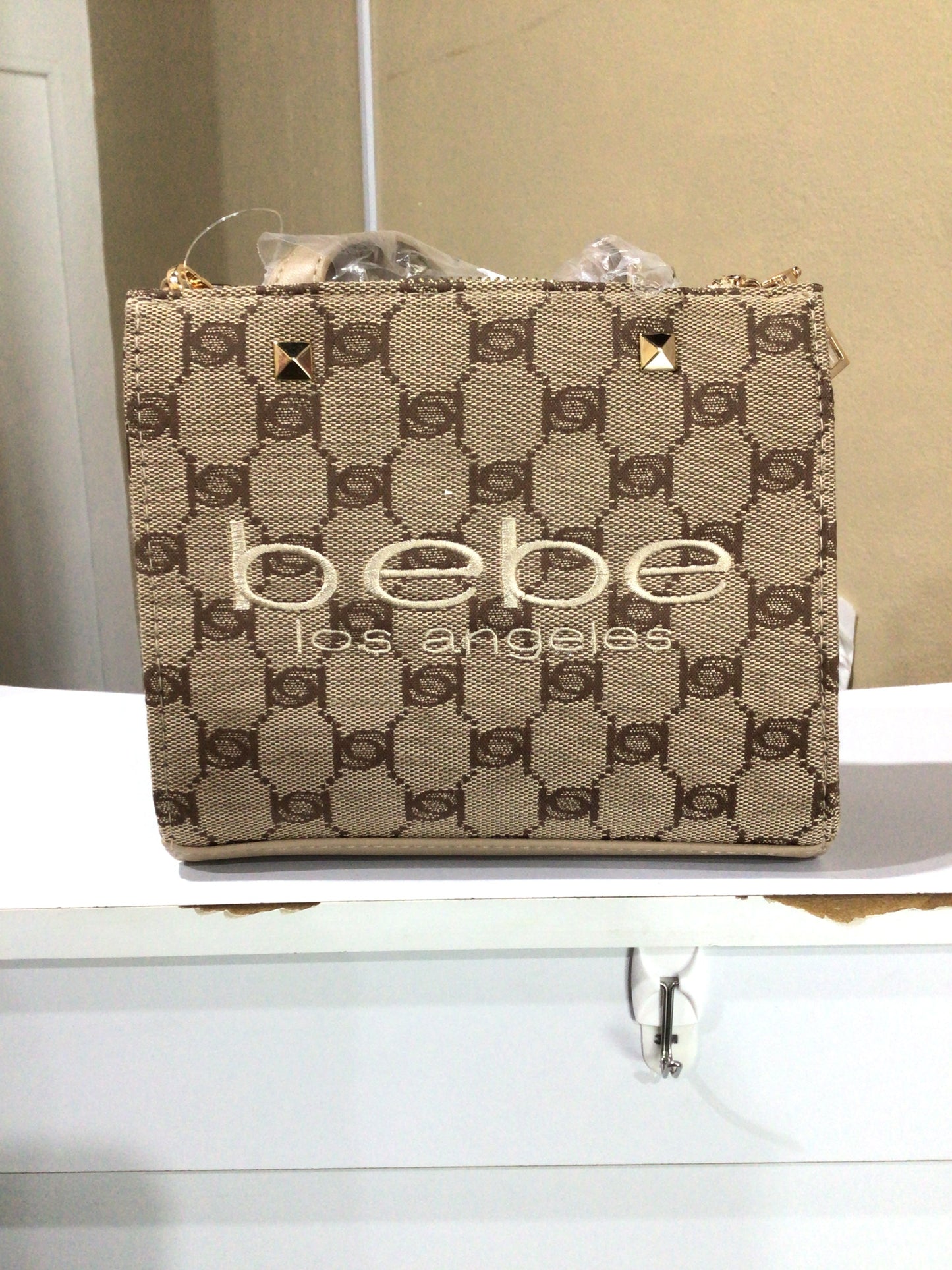 Bolsa bebe Talulla Mini Satchel Cafe/Beige