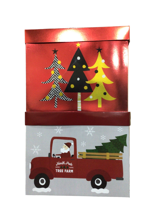 Caja de Regalo Extra Grande 38x38x30 Navideña