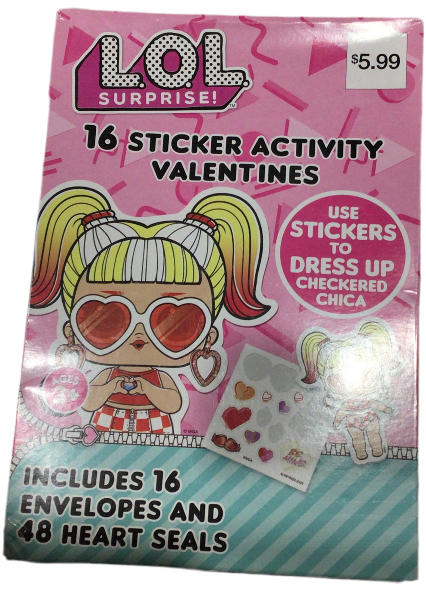 Stickers Valentine’s LoL caja