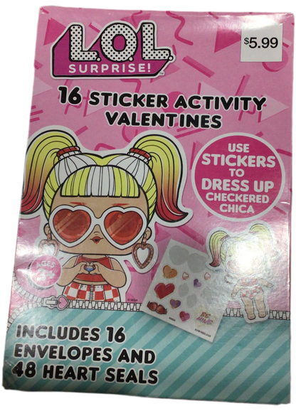 Stickers Valentine’s LoL caja