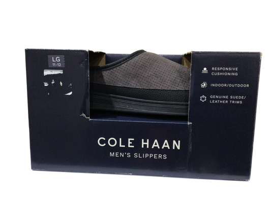 Pantufla Hombre Cole Haan Gris Talla 11-12 USA