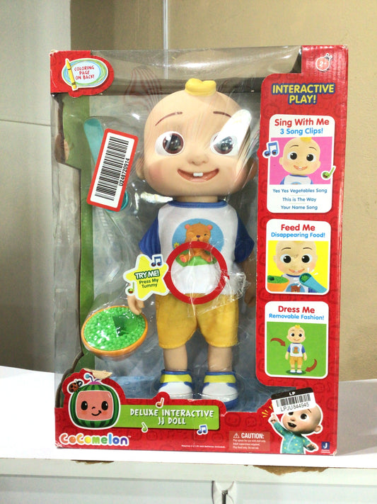Cocomelon Deluxe Interactive JJ Doll