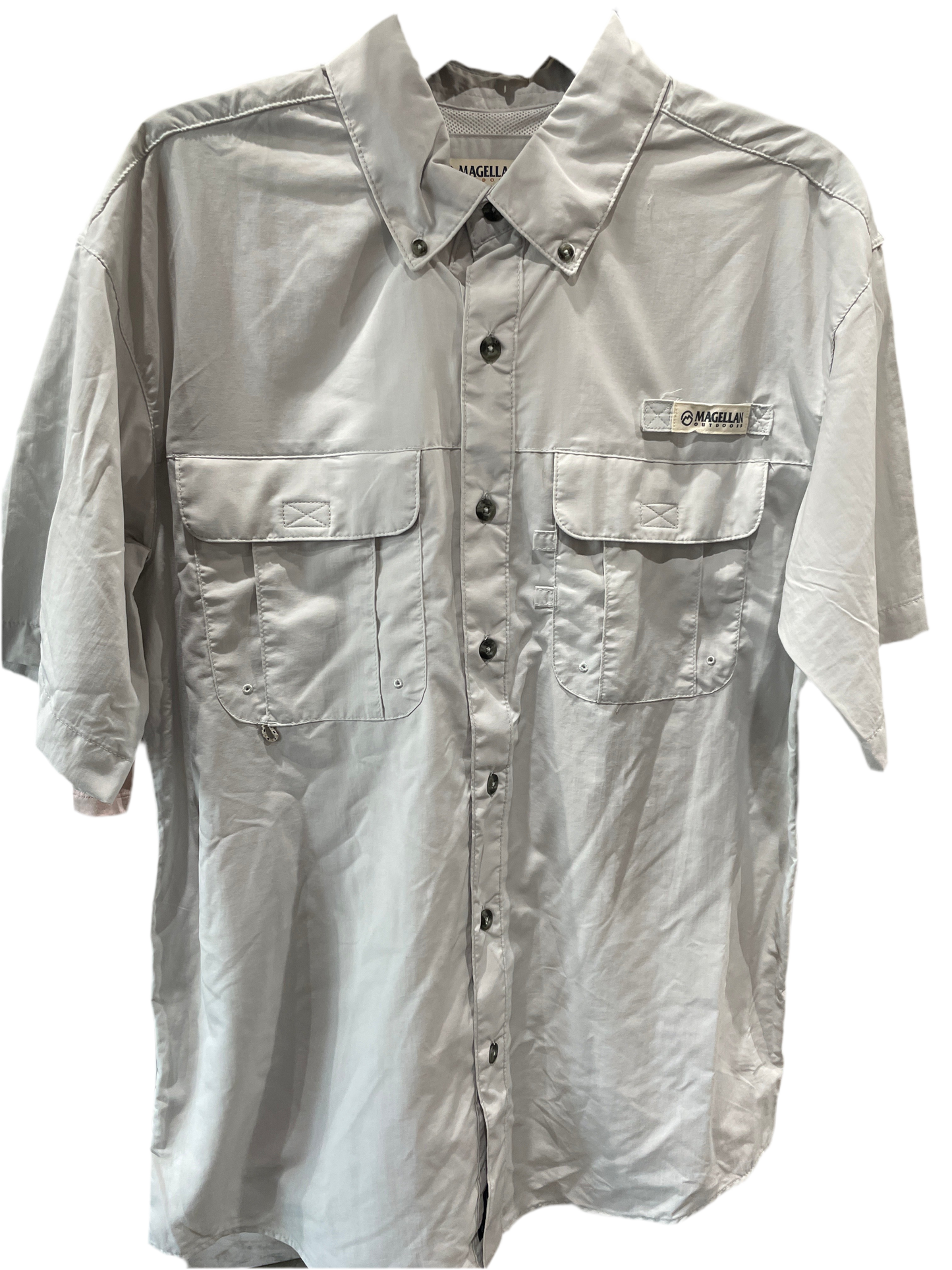 Camisa Magellan Gris Talla S