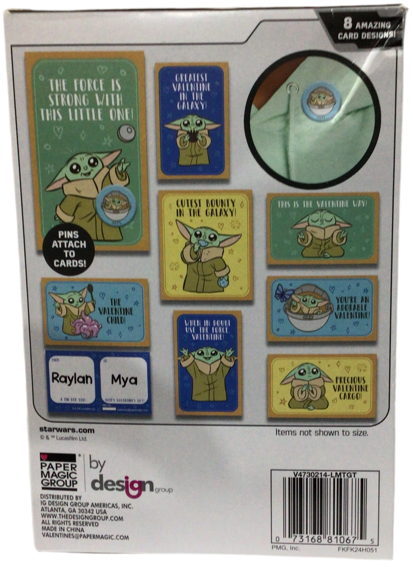 Stickers Valentines Star Wars