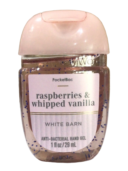 Anti-bacterial Gel Raspberries & Whipped Vanilla 29ml