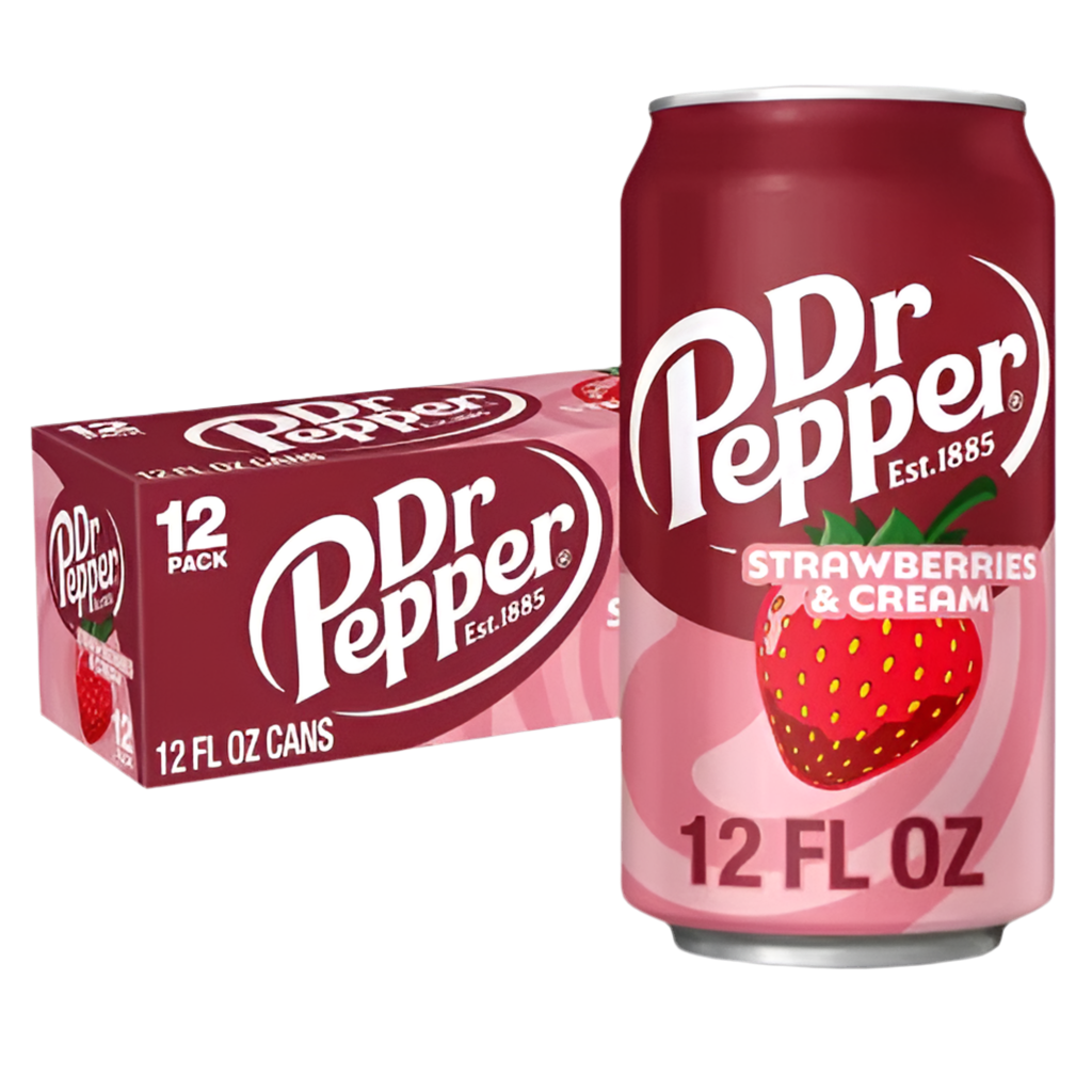 Dr Pepper Strawberries & Cream
