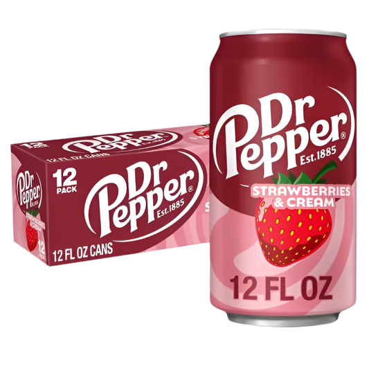 Dr Pepper Strawberries & Cream