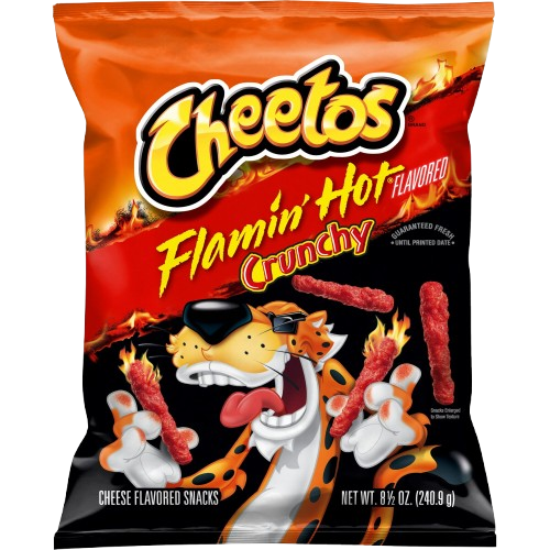 Cheetos Flamin Hot Crunchy 240gr