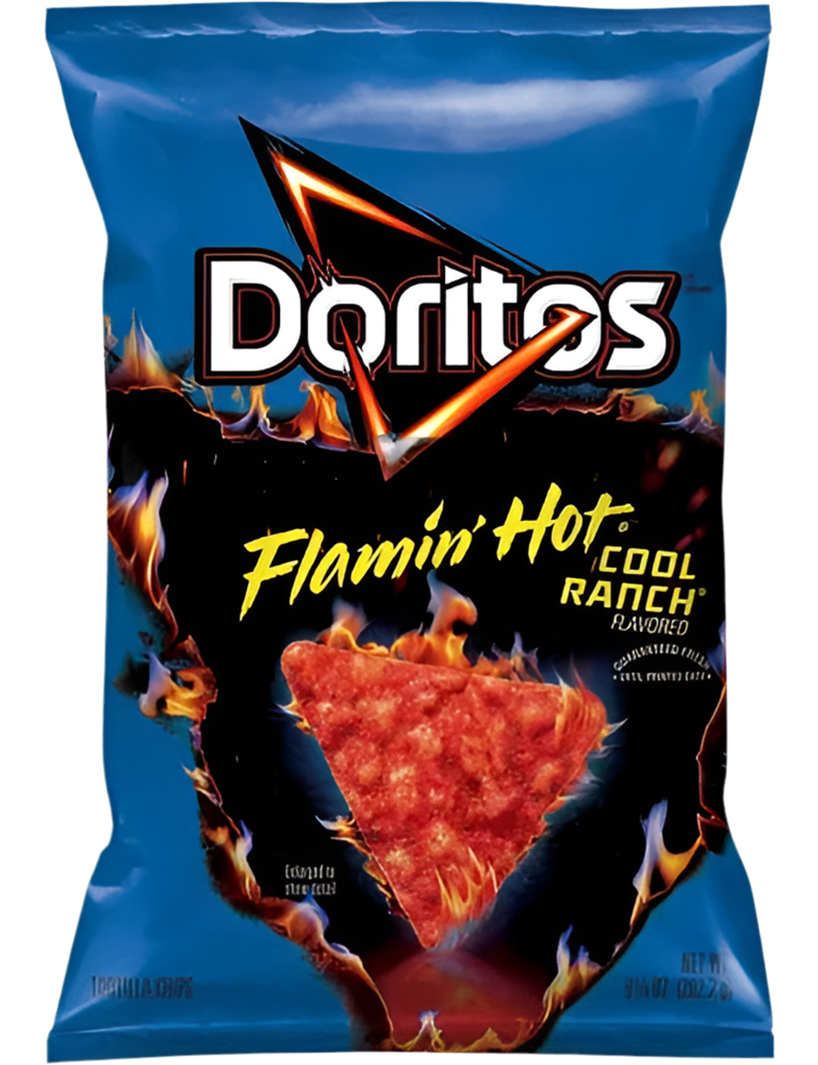 Doritos Cool Ranch Flamin hot 262gr