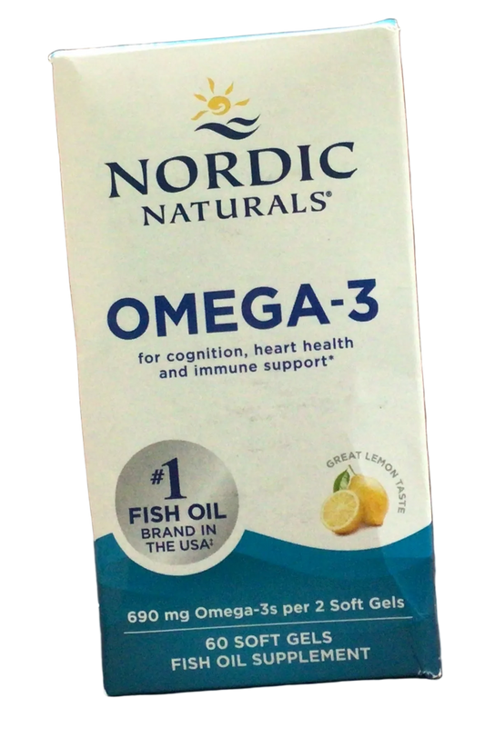 Nordic Naturals Omega-3 345mg 60 softgels