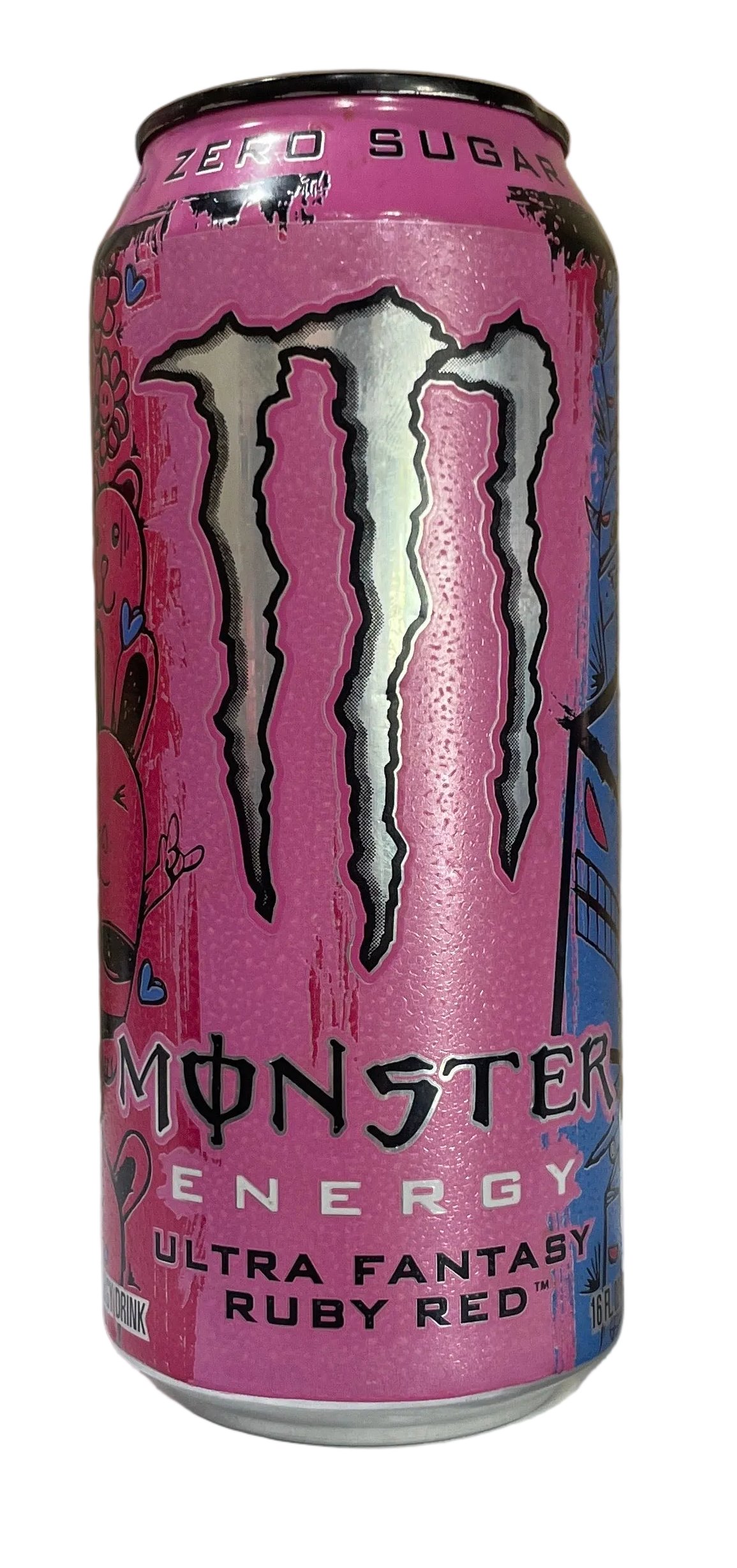 Monster Zero Sugar Ultra Fantasy Ruby Red 473ml