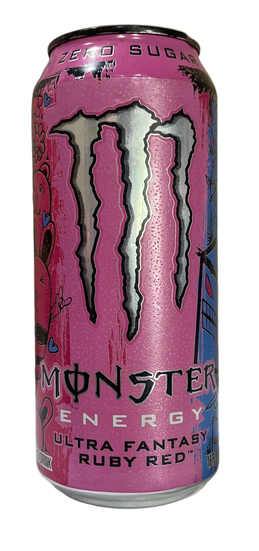 Monster Zero Sugar Ultra Fantasy Ruby Red 473ml