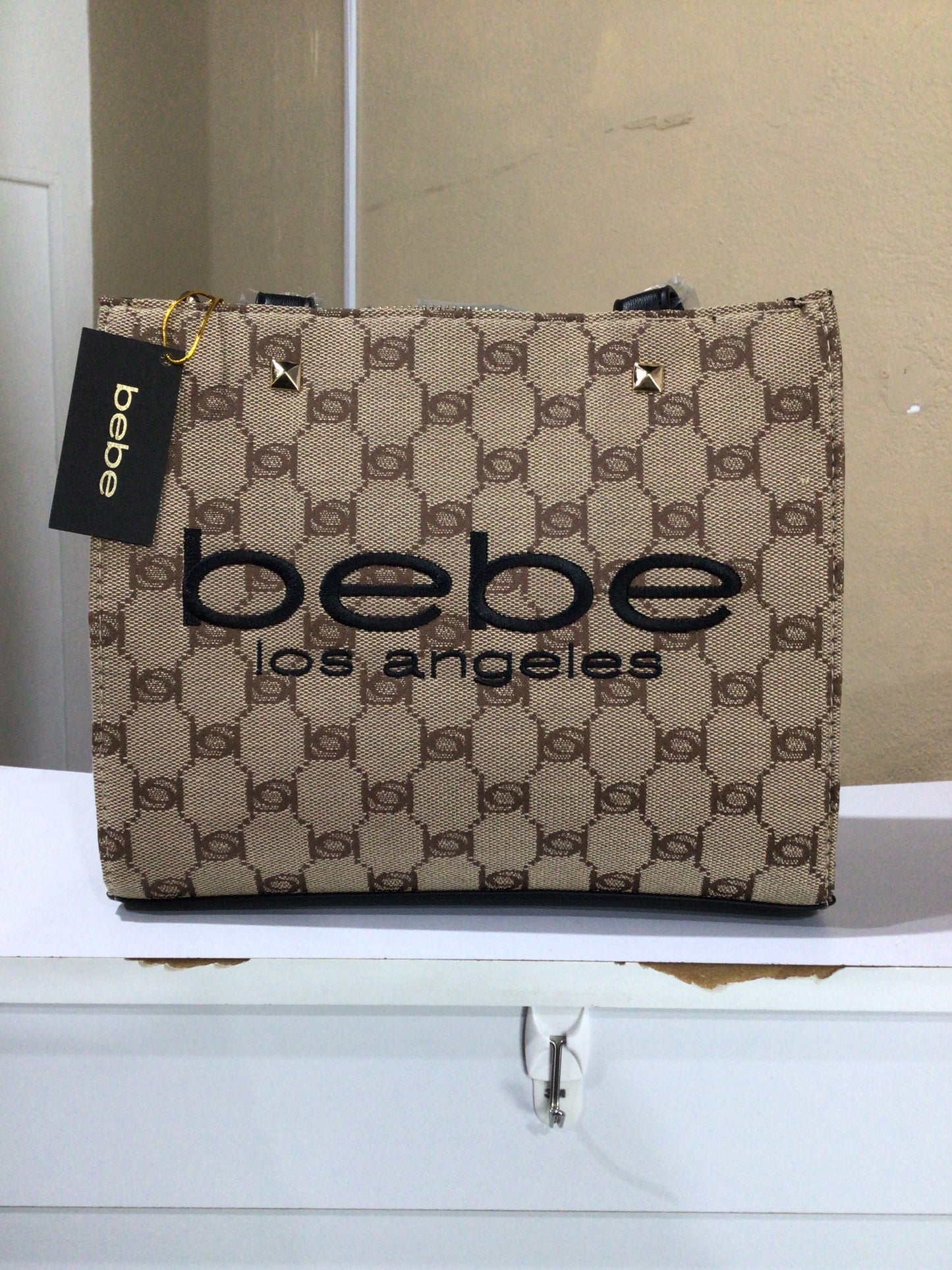 Bolsa bebe Talulla Small Satchel Cafe/Negro