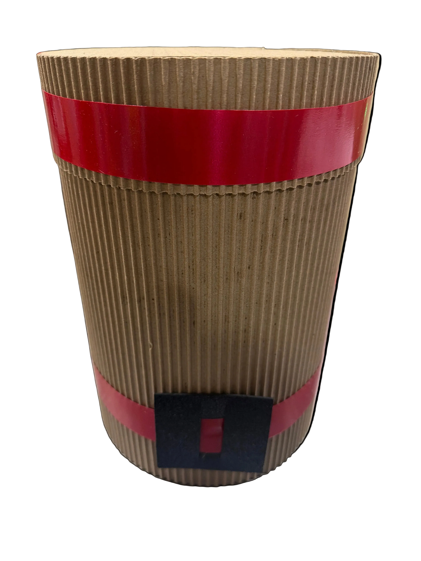 Caja de regalo Navideña cilindro mediana