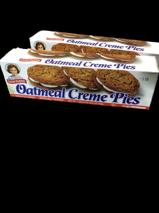Oatmeal Creme Pies  Little Debbie