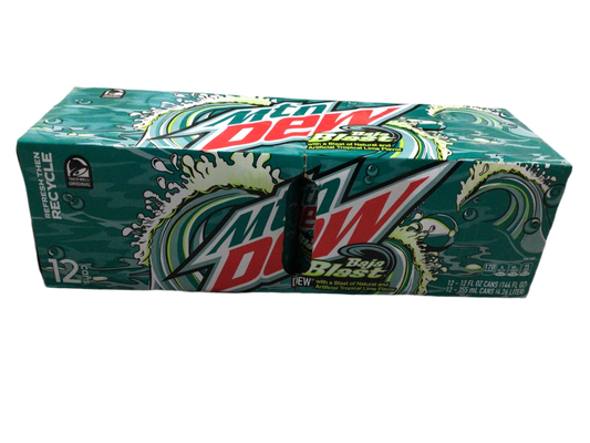 Mtn Dew Baja Blast 12pack