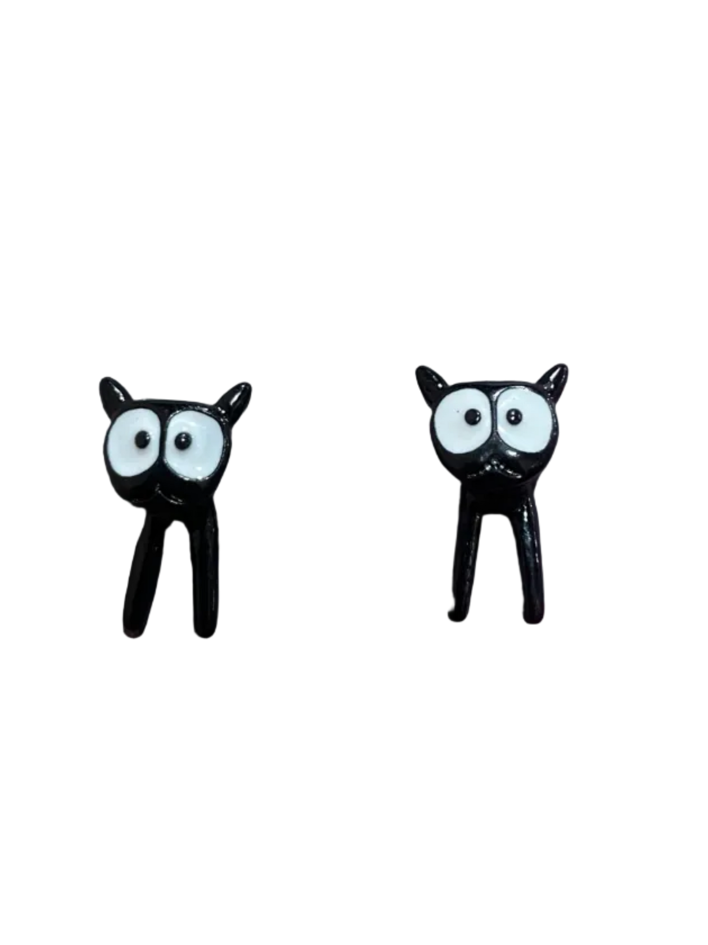 Aretes Gatito negro