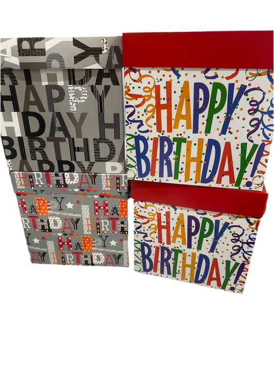 Caja de Regalo Felicidades Chica 20x20