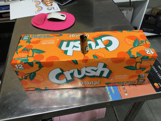Crush Soda Orange 12pack