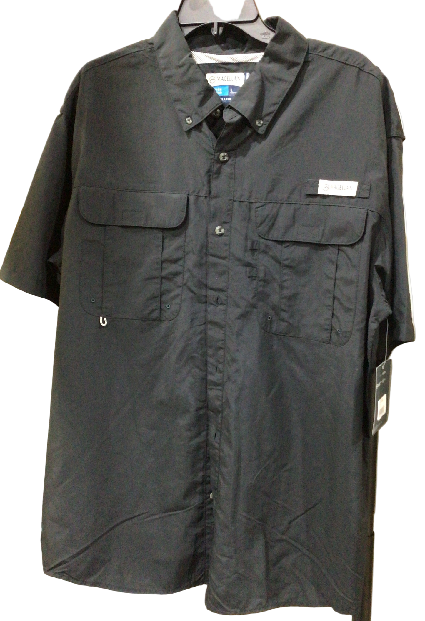 Camisa Magellan Negra Talla L